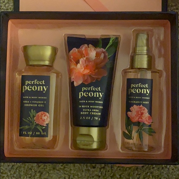 Bath & Body Works Other - Bath& Body works Perfect Peony mini set